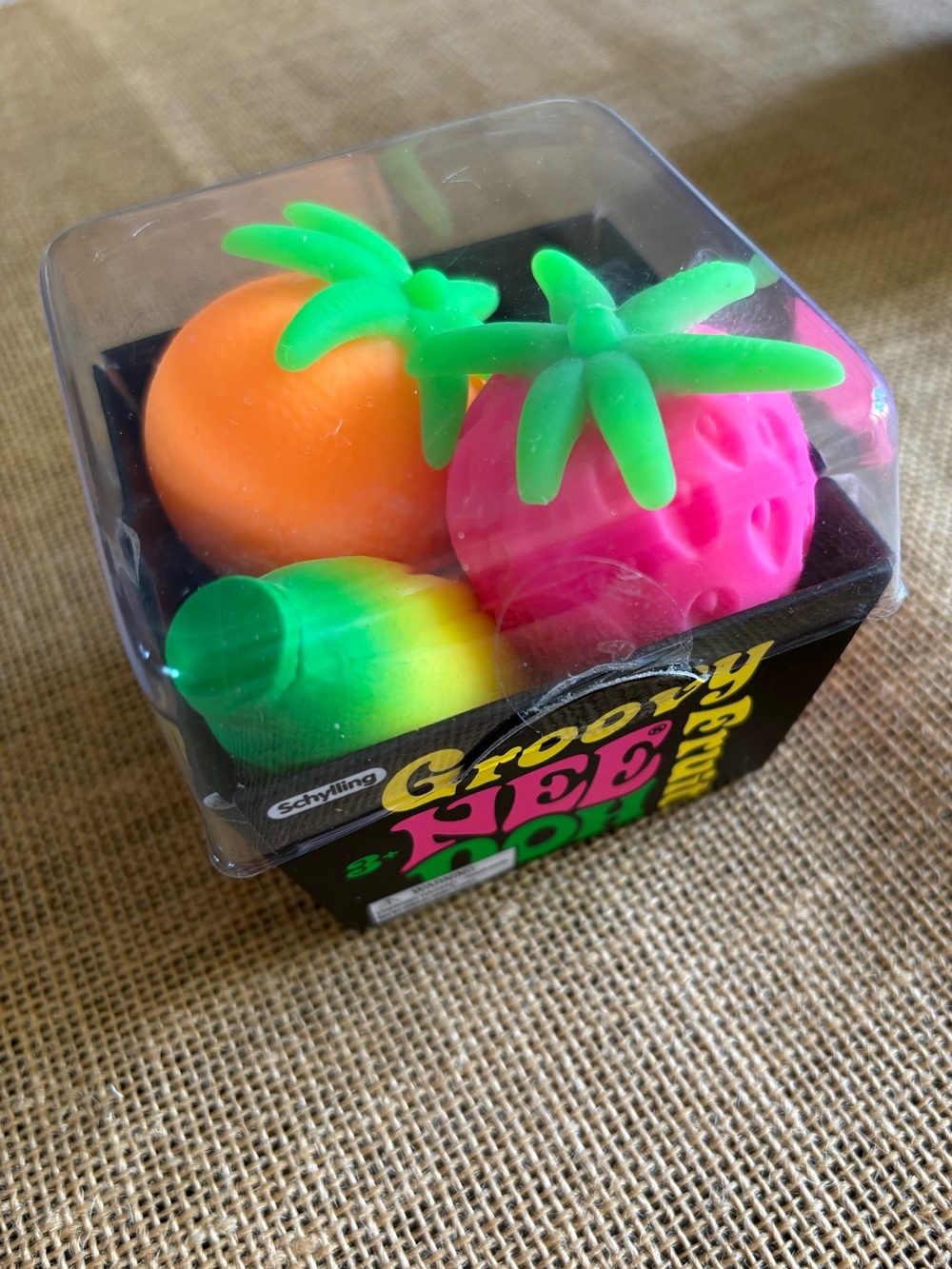 Needoh Groovy Fruit Basket Sensory Toy